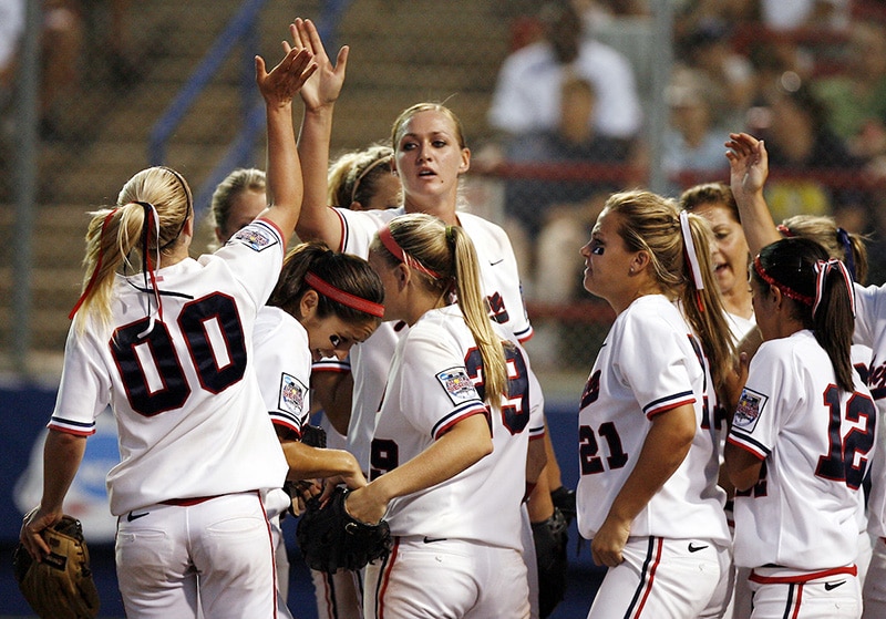Alicia Hollowell of Arizona softball