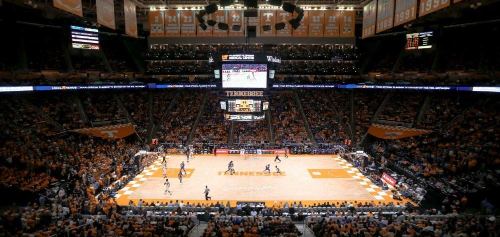 Thompson-Boling Arena has recently been redone.