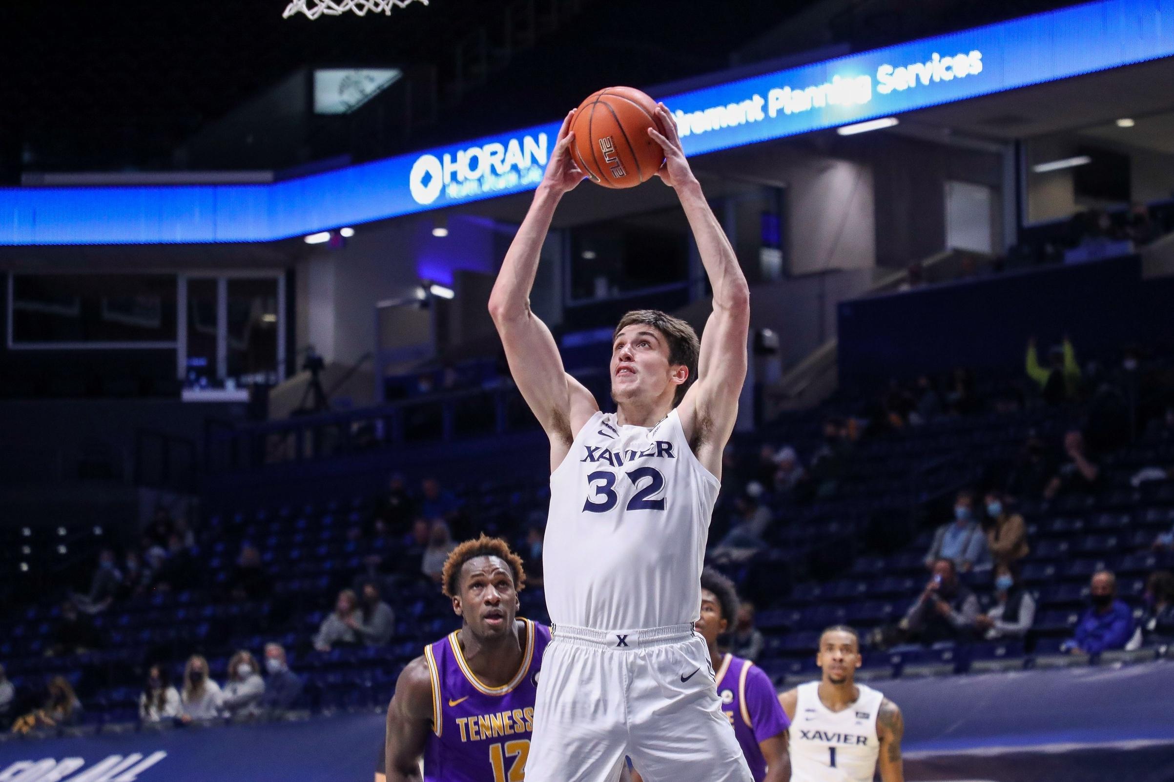 Xavier basketball's Zach Freemantle