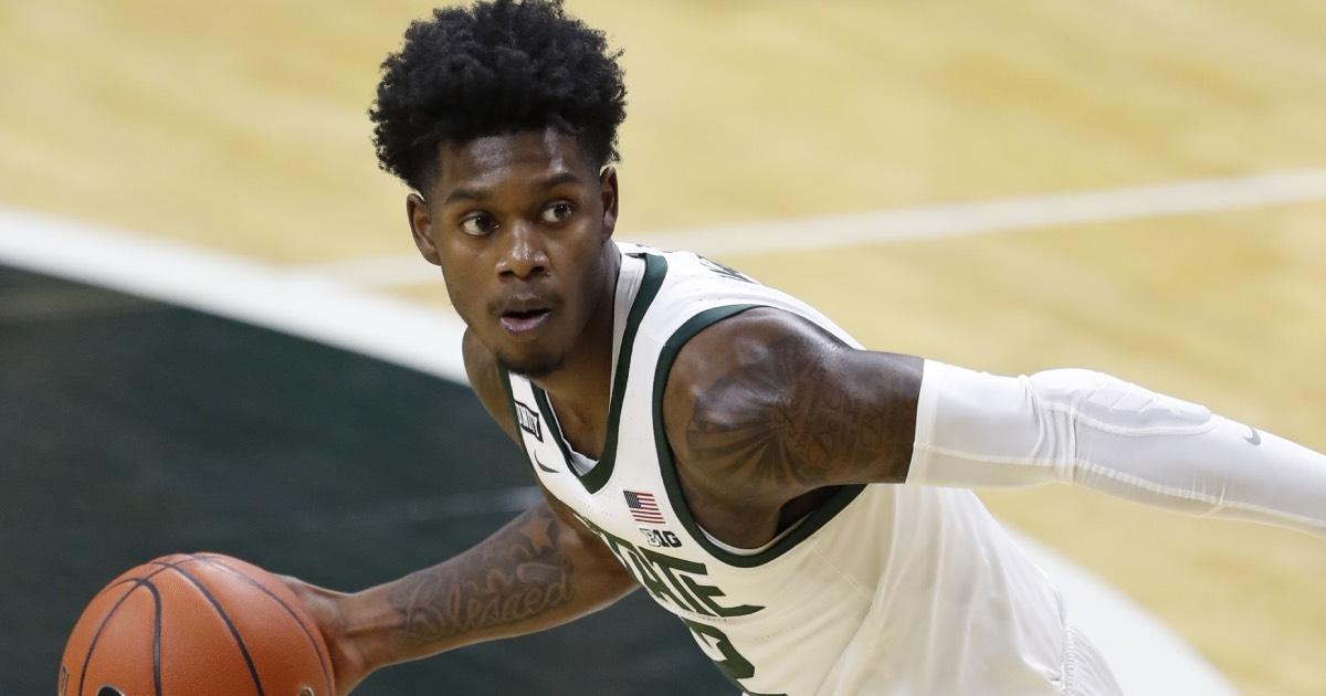 Michigan State's Rocket Watts.