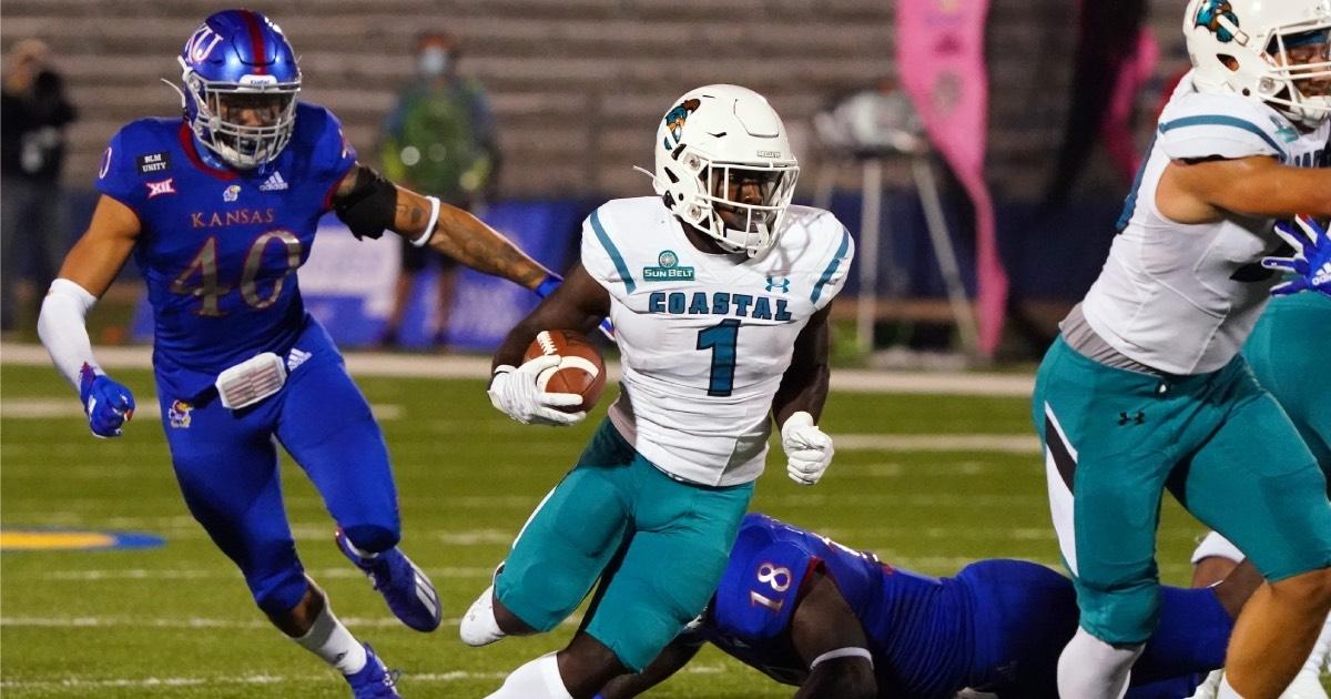 Coastal Carolina went 11-0 in the regular season in 2020.