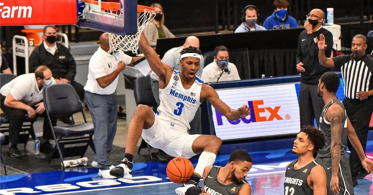 Landers Nolley II led Memphis in scoring last season.