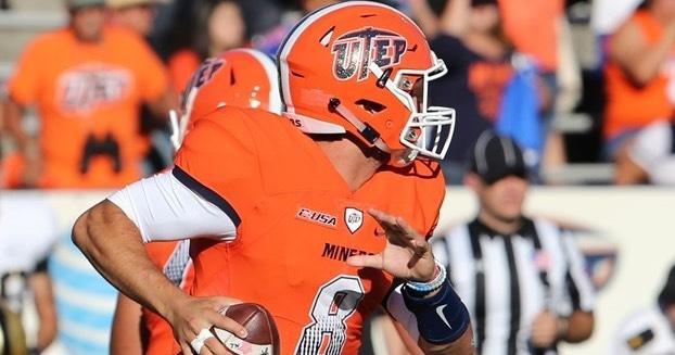 Former UTEP quarterback Brooks Dawson once threw a touchdown on each of his first six attempts against New Mexico.