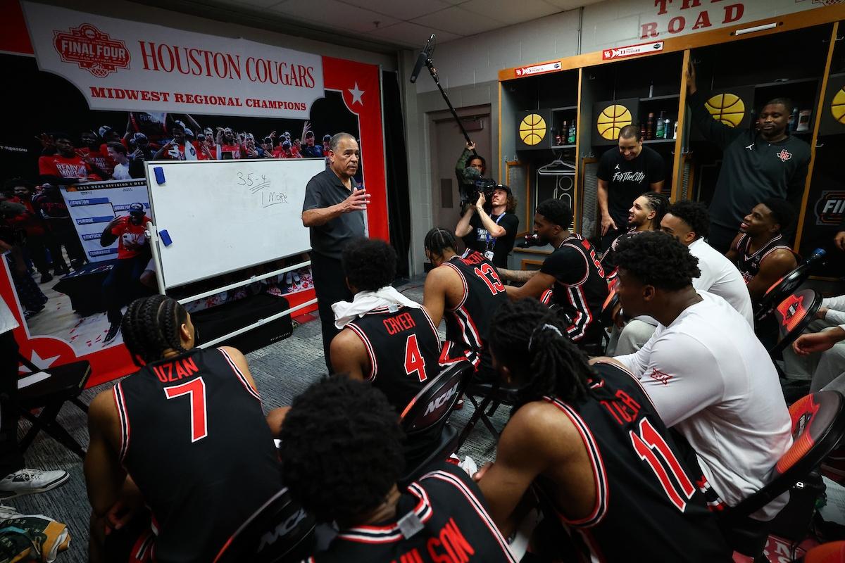Houston Cougars celebrate