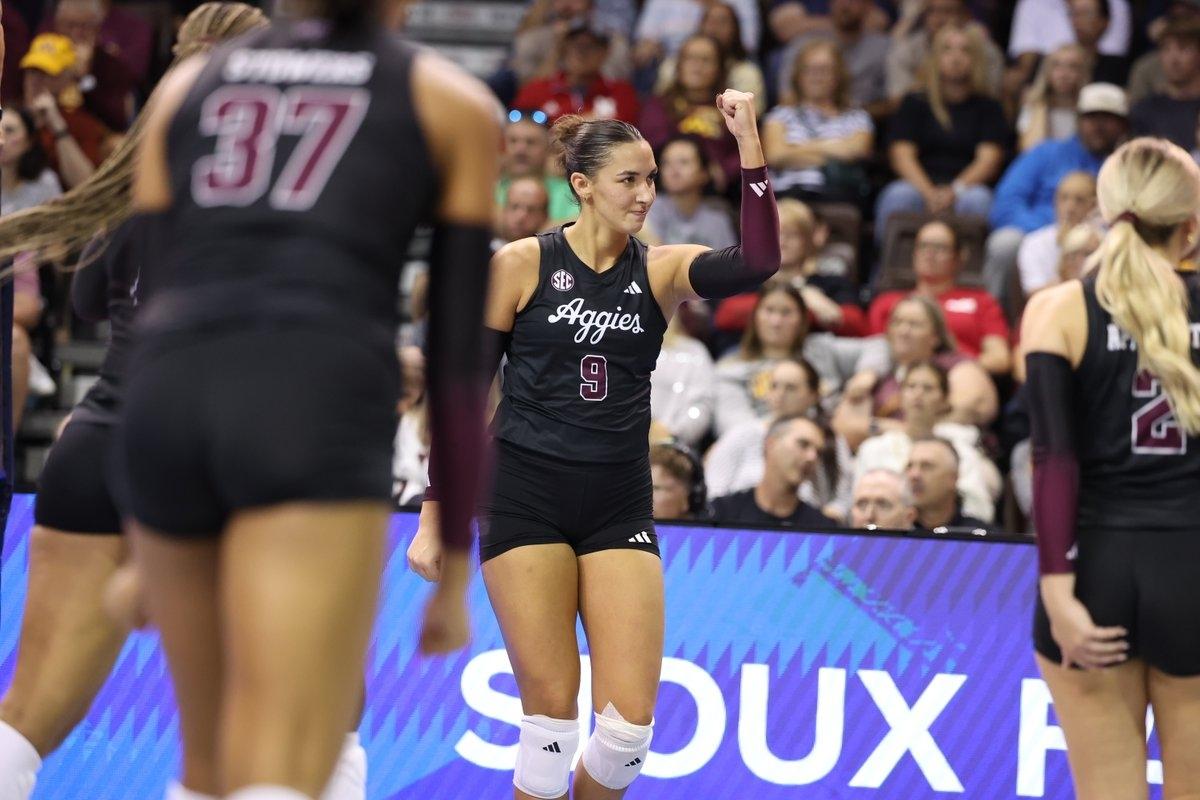 Logan Lednicky plays for Texas A&M