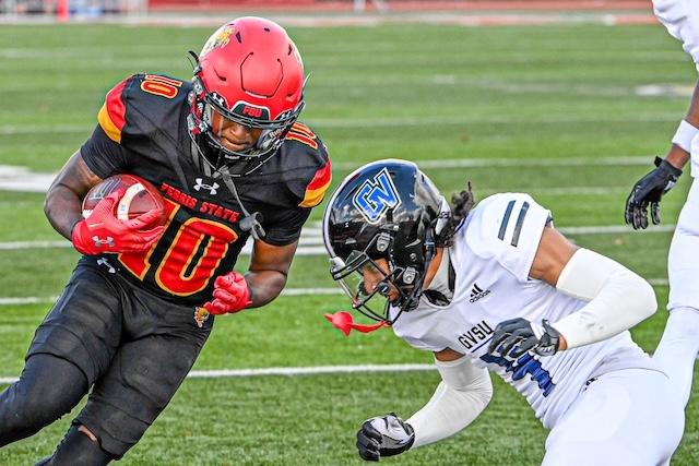Ferris State and GVSU went head to head in DII football. 