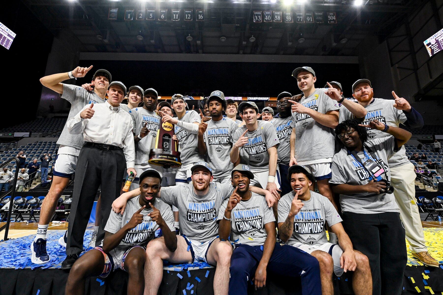 Trinity men's basketball wins 2025 DIII championship