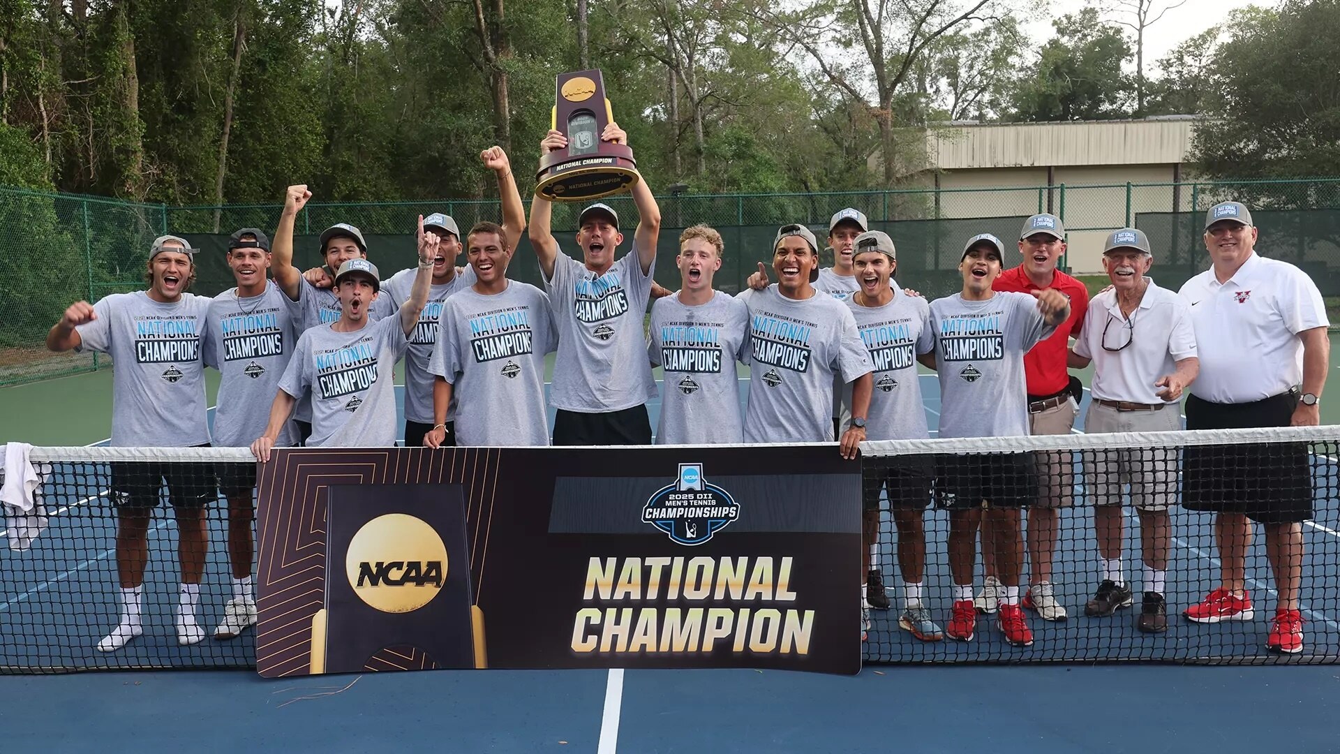 Valdosta State wins the 2025 NCAA DII men's tennis championship