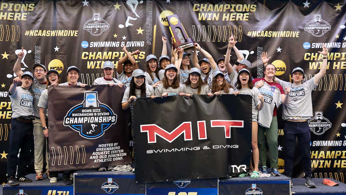 MIT wins the 2025 DIII Women's Swimming & Diving Championship
